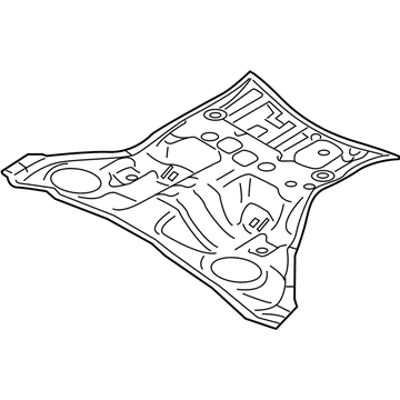 Nissan G4512-1MAMA Floor Re Front