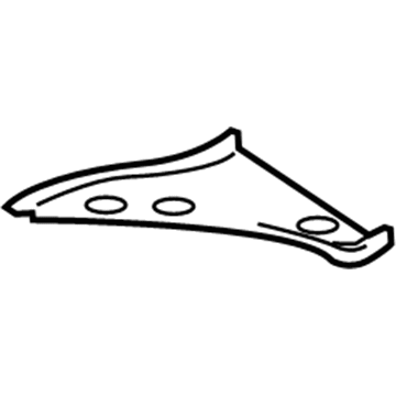 Nissan 74818-1MA0A Bracket-Tunnel Stay