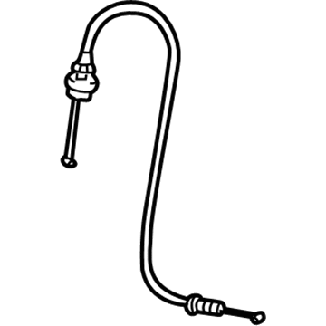 BMW 35-41-1-162-495 Bowden Cable