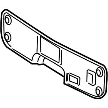 Mopar 1BY68DX9AD Cover-LIFTGATE Trim