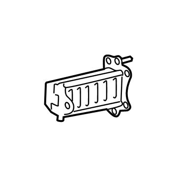 Lexus 57107-30061 Reinforce Sub-Assy, Front Bumper Mounting, RH