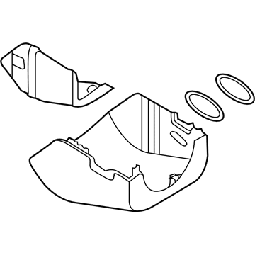 Hyundai 84851-2C100-LK Steering Column Lower Shroud