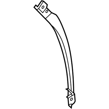 Nissan 83780-1GR0A Guide Rail Assy-Side Window, RH