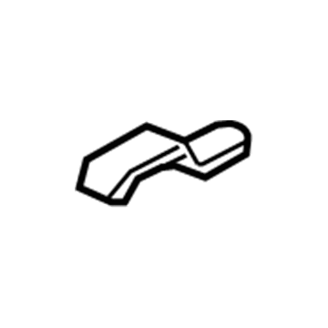 Hyundai 84616-1E200-OR Cover-Parking Brake Blank