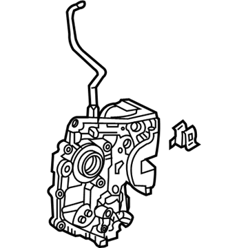 Honda 72610-TF0-003 Latch Assembly, Right Rear Door Power