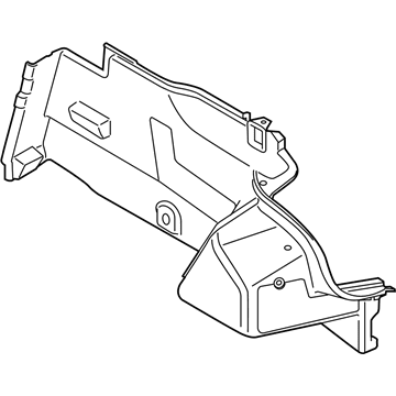 BMW 51-47-7-435-269 LEFT TRUNK TRIM