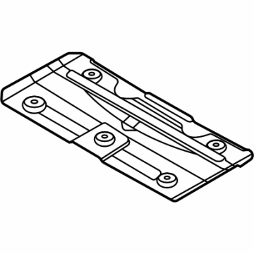 Kia 28795P1010 PROTECTOR-HEAT REAR