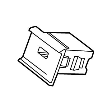 Kia 96122P1000 COVER JACK ASSY-USB