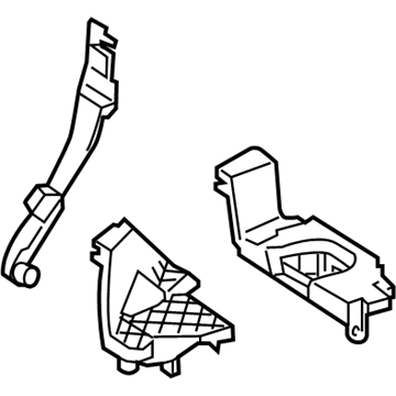 BMW 63-11-7-395-523 Set, Holder, Headlight Left