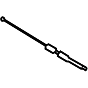 BMW 51-23-8-176-596 Centre Bowden Cable
