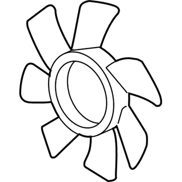 Honda 38611-RAA-A02 Fan, Cooling