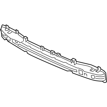 Hyundai 86631-J9DA0 BEAM-RR BUMPER