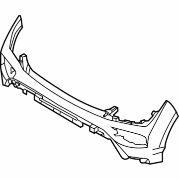 Hyundai 86611-J9NA0 COVER-RR BUMPER