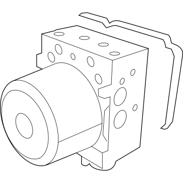 Mopar 68438390AA Anti-Lock Brake Control Unit