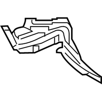 Ford DA5Z-5445114-A Gutter Extension