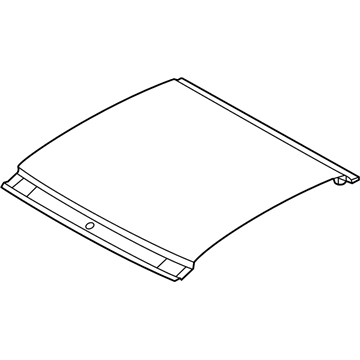 Hyundai 85305-2C000 Pad-Roof, Front