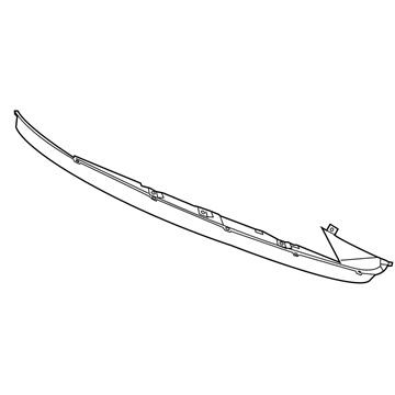 Mopar 68320463AA Air Dam-Front