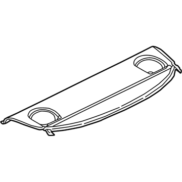 BMW 51-46-6-955-325 Rear Window Shelf