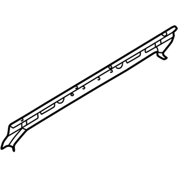 BMW 51-46-8-204-266 Through-Loading Cross Member Trim