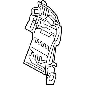 Nissan 87655-JF10A Frame&Device Assembly-Front Seat Back, LH