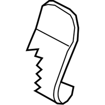 Nissan 87622-JF00A Trim Assembly-Front Seat Back