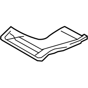 Nissan 87351-JF00A Frame Assembly-Front Seat Cushion
