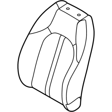 Kia 88460L3040HS7 Front Back Covering Assembly