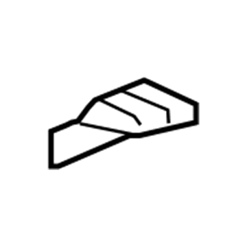 Lexus 53743-50050 Reinforcement, Front Fender