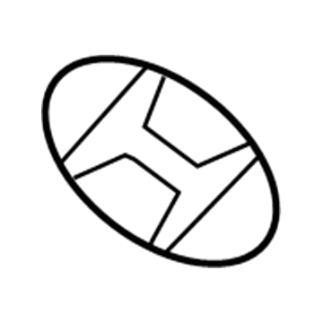 Hyundai 86300-4A910 Symbol Mark Emblem