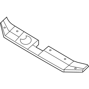 Hyundai 86353-2B700 Cover-Radiator Grille Upper