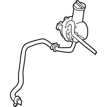 Ford YF1Z-3A713-CA Upper Return Hose