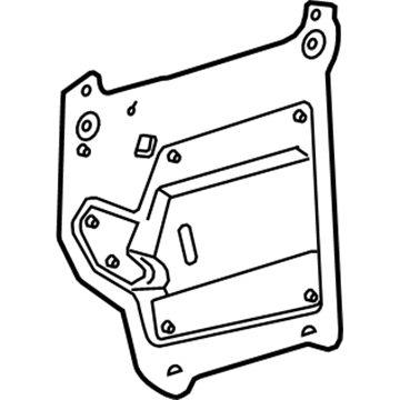 GM 20869126 Water Deflector