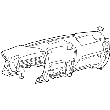 Lexus 55401-60926-C0 Pad Sub-Assy, Instrument Panel Safety