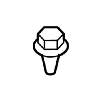 Kia 0K34A68401 FASTENER