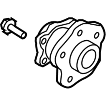 Infiniti 43202-4GA0B Rear Axle Hub Assembly