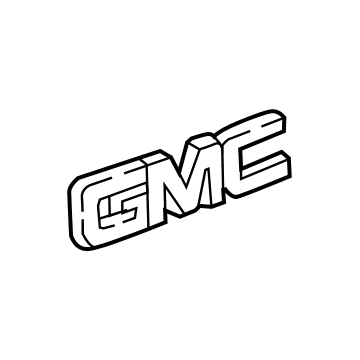 GM 84674414 Nameplate