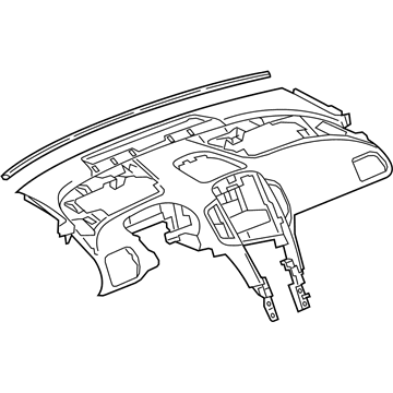 GM 22893802 Instrument Panel