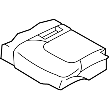 Infiniti 89370-6GW1A Trim Assembly-Cushion, 3RD Seat LH