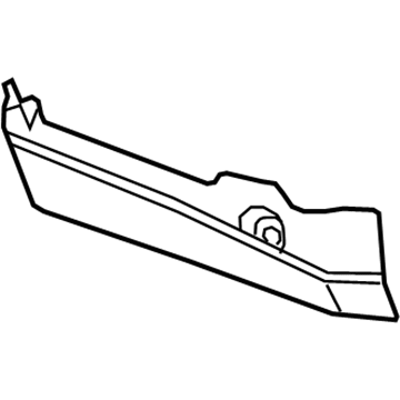 GM 23216676 Front Crossmember Panel