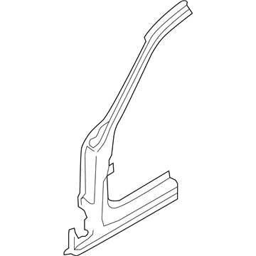 BMW 41-00-2-993-125 Column A Exterior, Left