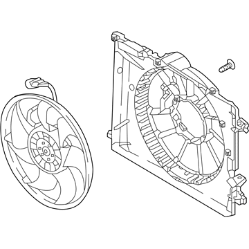 Kia 25380D2000 Blower Assembly