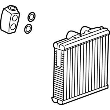 GM 84751078 Evaporator Core