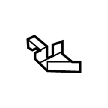 BMW 51-71-7-203-489 Support, Wheelhouse Left