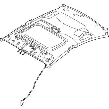 Kia 85410B0230ED Headlining Assembly