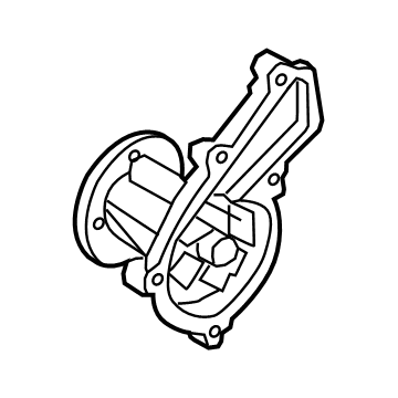 Kia 251002J000 PUMP ASSY-COOLANT