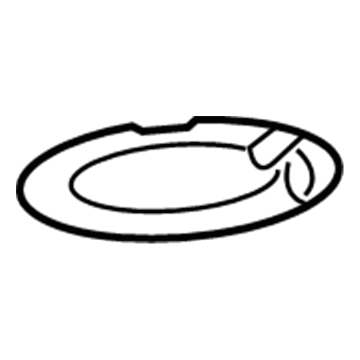 Acura 51404-STX-A02 Rubber, Left Front Spring (Lower)