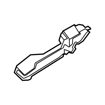 Nissan 80610-5EE0A Bracket-Outside Handle, RH