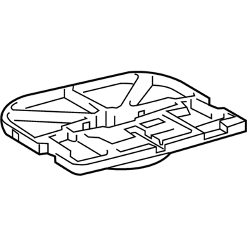 Toyota 64779-06010 Spare Cover