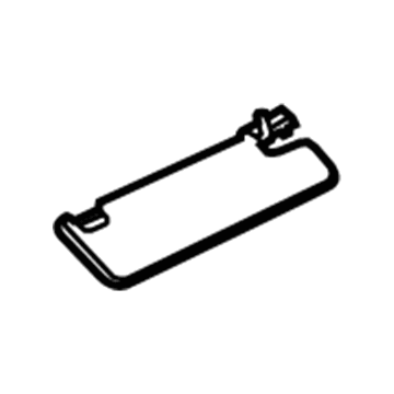 Mopar 5KE42XDVAI Visor