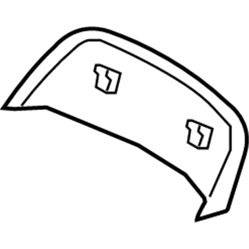 Lexus 71772-30130-B1 Board, Front Seat Back